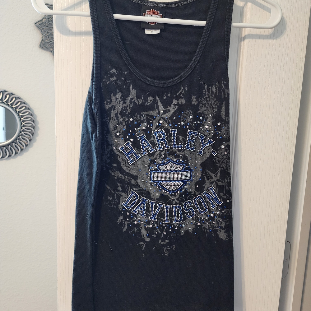 Harley Davidson Black Tank Top